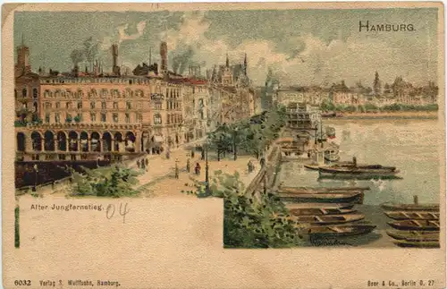 Hamburg - Litho -673946