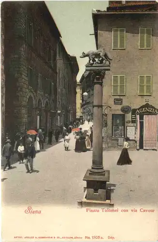 Siena - Piazza Tolomei -673908