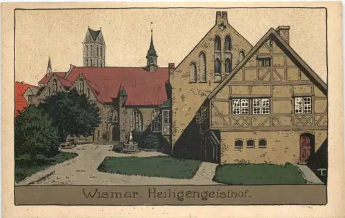 Wismar - Heiligengesthof -673702