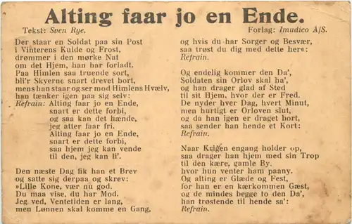 Denmark - Alting faar jo en Ende -673784