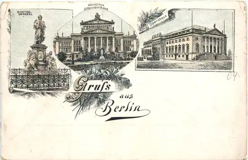 Gruss aus Berlin - Litho -673808