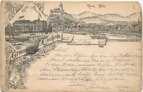 Gruss aus Cochem - Vorläufer 1895 -674342