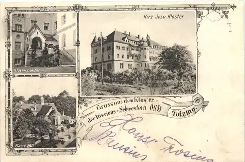 Tutzing - Gruss aus dem Kloster -674246