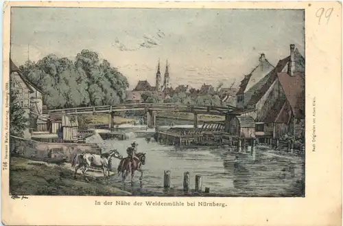 Weidenmühle bei Nürnberg -673930