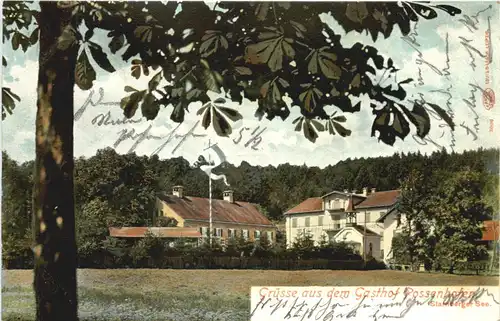 Gruss aus dem Gasthof Possenhofen - Pöcking -674366