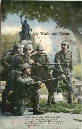 WW1 Die Wacht am Rhein -674522