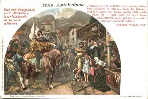 Schweiz - Tells Apfelschuss -674014