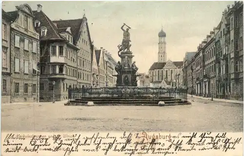 Augsburg - Herkulesbrunnen -674582