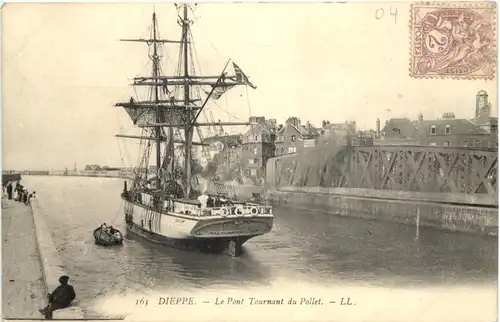 Dieppe - Le Pont Tournant du Pollet -674060