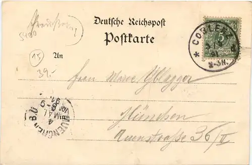 Gruss aus Coblenz - Vorläufer 1891 -674320