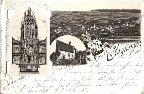 Gruss aus Creglingen - Vorläufer -674310