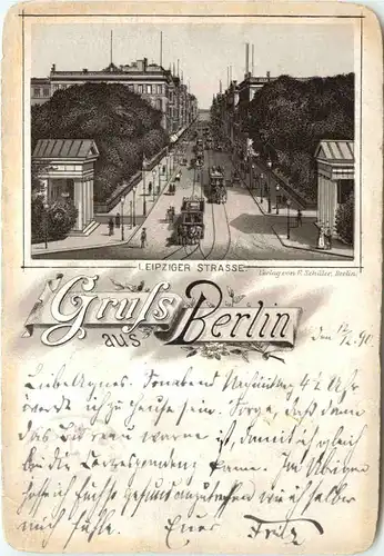 Gruss aus Berlin - Vorläufer 1890 -674198