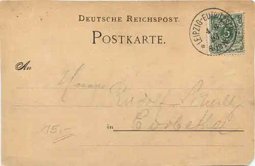 Leipzig - Gosen Schänke - Vorläufer 1893 -674162