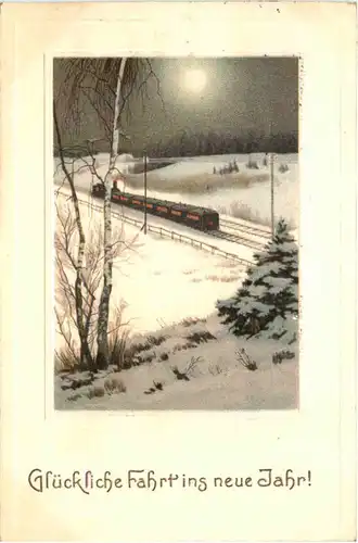 Neujahr - Eisenbahn -674512