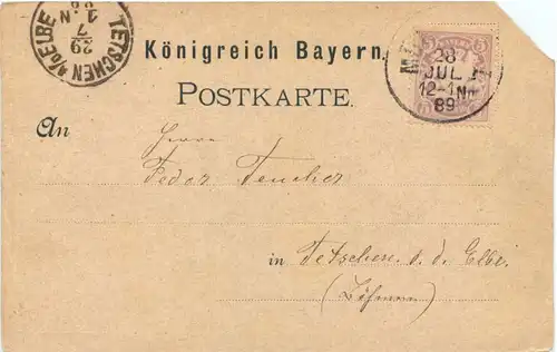 Gruss aus München - Vorläufer 1889 -674166