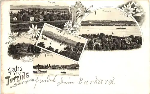 Gruss aus Tutzing - Litho -674278