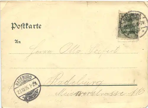 Gruss aus Seelingstädt - Litho - Trebsen -674846