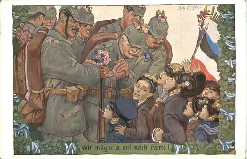WW1 wir mögn a mit nach Paris -674518