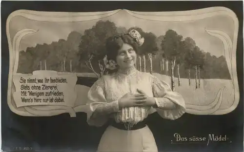 Frau - Das süsse Mädel -674404