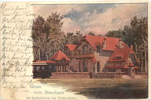 Gruss vom Sternhaus im Lechelnholz bei Wolfenbüttel -674734