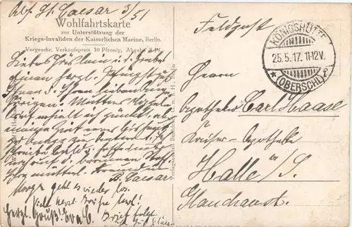 WW1 gelaufen in Königshütte Schlesien -674754