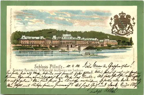 Schloss Pillnitz - Litho -674880