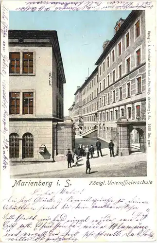 Marienberg in Sachsen - Unteroffizierschule -674912