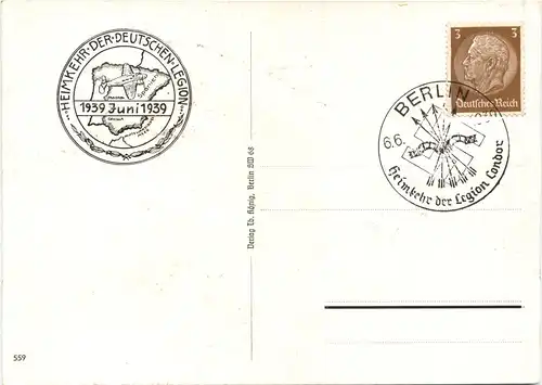 Heimkehr der Deutschen Legion 1939 -675242