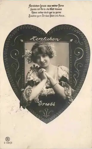 Frau - Herzlichen Gruss -674676