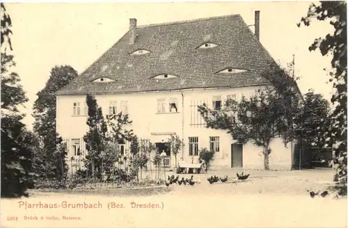 Pfarrhaus Grumbach - Bez. Dresden - Wilsdruff -674974
