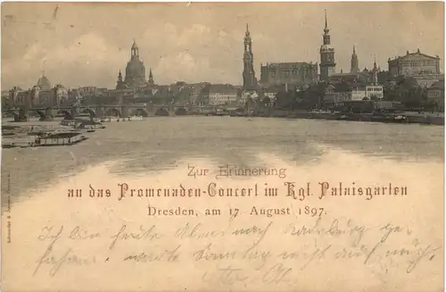 Dresden - Promenaden Concert 1897 -675032