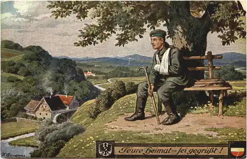 WW1 gelaufen in Königshütte Schlesien -674768