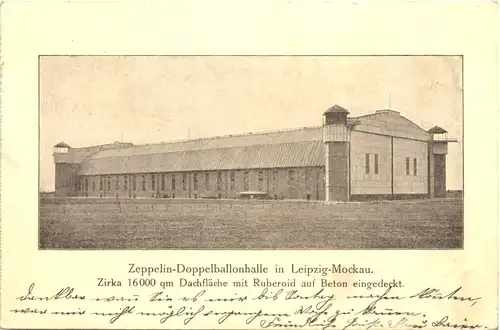 Leipzig - Mockau - Zeppelin Doppelballonhalle -675078