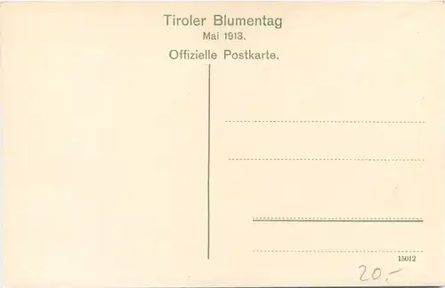 Tiroler blumentag 1913 -675294