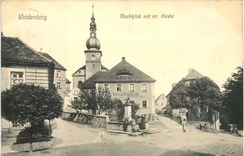 Weidenberg - Marktplatz -675088