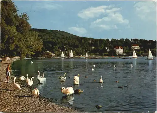 Herrsching am Ammersee, Blick vom Dampfersteg -545798