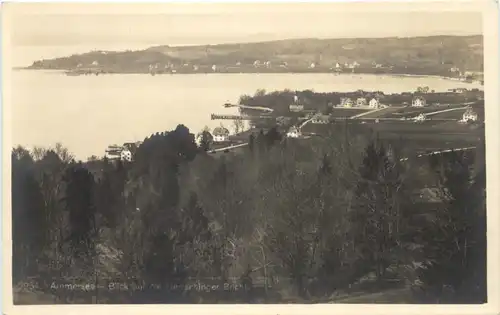 Herrsching am Ammersee, Blick auf die Herrschinger Bucht -545674