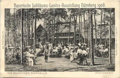 Nürnberg - Jubiläums Landes Ausstellung 1906 -675144