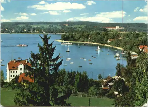 Herrsching am Ammersee, Blick in die Herrschinger Bucht -545858