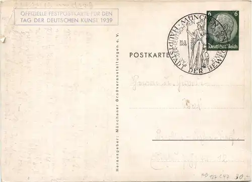 Tag der Deutschen Kunst München 1939 - 3. Reich -675244