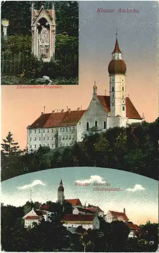 Andechs, Kloster, von Nordost -546076