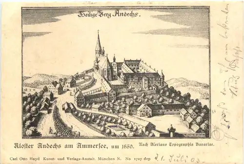 Andechs, Kloster, Heiliger Berg -546144