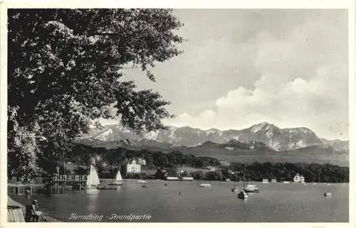 Herrsching am Ammersee, Strandpartie -545760