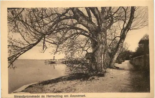 Herrsching am Ammersee, Strandpromenade -546264