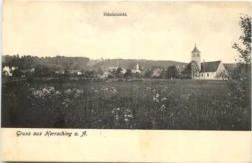 Herrsching am Ammersee, Totalansicht -546258