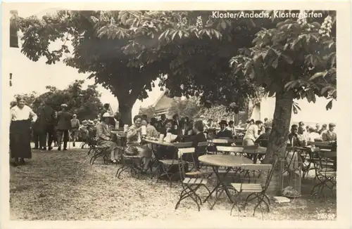 Andechs, Kloster, Klostergarten -546060