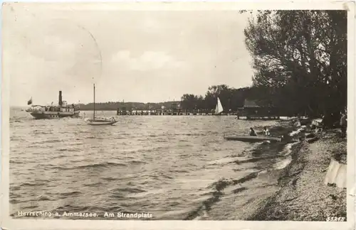 Herrsching am Ammersee, am Strandplatz -546536