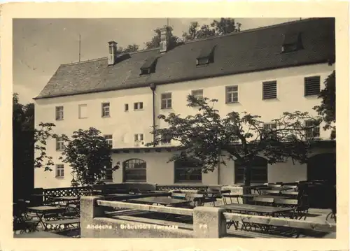 Andechs, Kloster, Bräustüblterrasse -546684