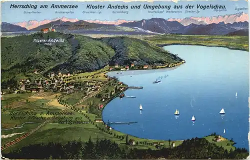 Herrsching am Ammersee, Kloster Andechs und Umgebung -546432