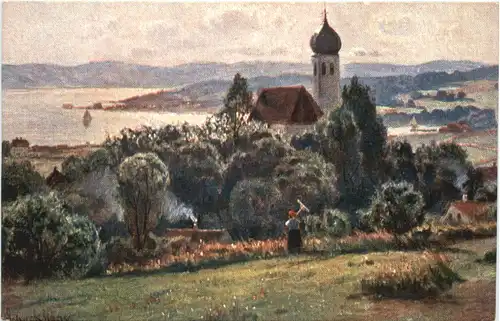 Herrsching am Ammersee, Kirche in Herrsching -546428